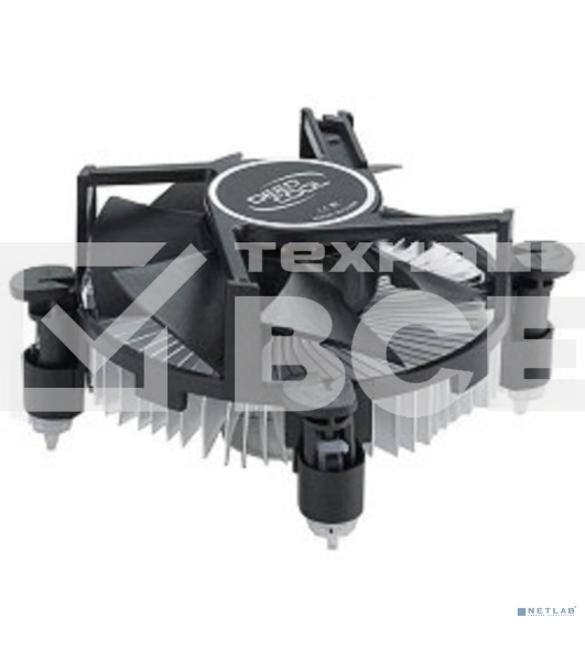 Кулер для процессора DEEPCOOL CK-11509 черный, 92 мм, алюминий, 2200 об/мин, 26.8 дБ, 3 pin, 65 Вт, 56 мм