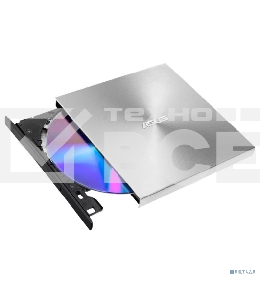 Привод DVD-RW Asus SDRW-08U9M-U серебристый USB slim ultra slim M-Disk Mac внешний RTL