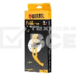 Рулетка геодезическая Denzel 50 м х 13 мм, открытый корпус, металлическая лента, фото9