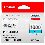 Картридж струйный Canon PFI-1000 PC фото голубой (80 мл.) для Canon IJ SFP PRO-1000 WFG, фото3