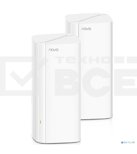 Двухдиапазонная Wi-Fi Mesh система TENDA AX3000 WI-FI EX12(2-PACK)
