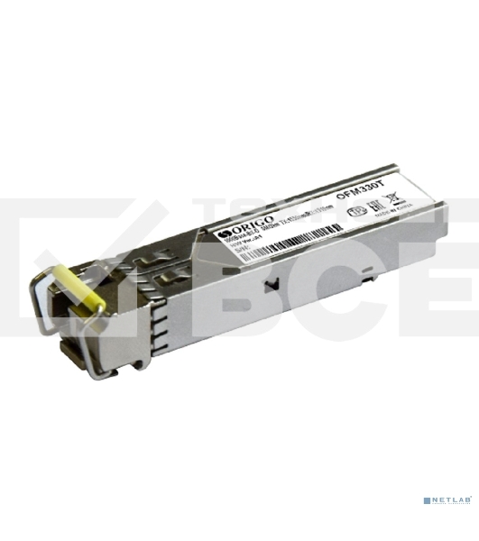 Трансивер ORIGO OFM330T/10KM WDM SFP Transceiver, 1000Base-BX-D, Simplex LC, TX: 1550nm, RX: 1310nm, Single-mode, 10KM
