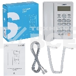 Телефон проводной SANYO RA-S306W белый, фото 1