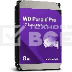Жесткий диск HDD Western Digital Surveillance Purple Pro8TB 7200rpm SATA-III 256Mb 3.5