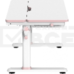 Стол детский Cactus CS-KD01-PK столешница МДФ, розовый 100x80x60см, фото9