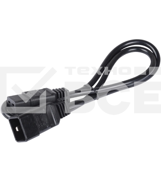 Кабель электропитания ITK PC-C19C20-3M PDU 3x1,5 3М с разъёмами С19-C20