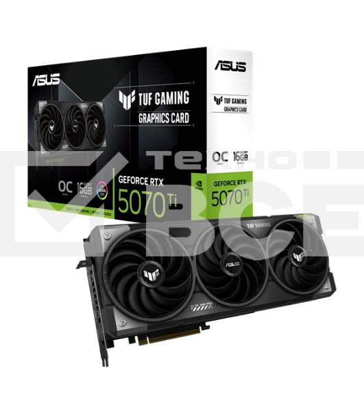 Видеокарта ASUS TUF-RTX5070TI-O16G-GAMING RTX 5070TI ,HDMI*2,DP*3,16G,D7