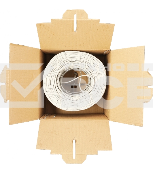 Кабель сетевой Premier 23-115 305 UTP 4 пары cat.5E solid CCA 305м серый