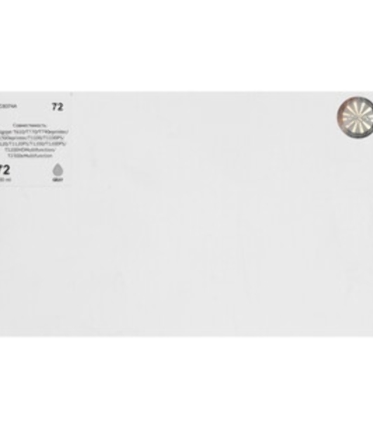 Картридж струйный Sakura C9374A (№72 Grey) для HP, серый, 130 мл.