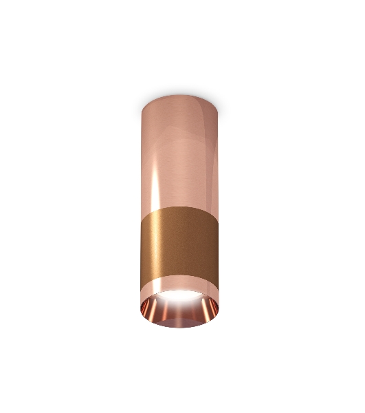 Светильник Ambrella Light XS6304090 SCF/PPG кофе песок/золото розовое полированное MR16 GU5.3 (C6304, C6326, A2010, N6135)