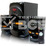 Акустическая система Dialog Progressive AP-210B BLACK 2.1, 30W+2*15W RMS, Bluetooth, USB+SD reader, фото 1