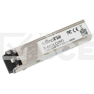 Сетевое оборудование Mikrotik S-85DLC05D SFP module 1.25G MM 550m 850nm