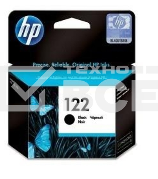 Картридж струйный HP 122 CH561HE черный для HP DJ 1050/2050/2050s (120стр.)