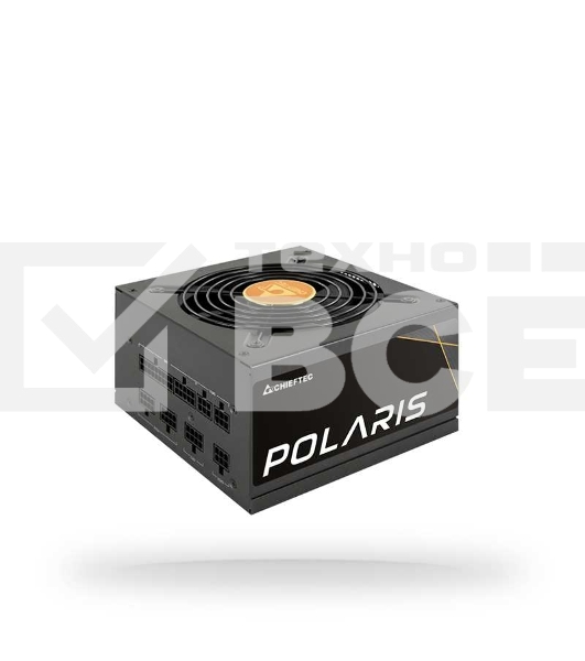 Блок питания Chieftec Polaris PPS-750FC, 750Вт, 80 PLUS Gold, 120мм, модульный, черный
