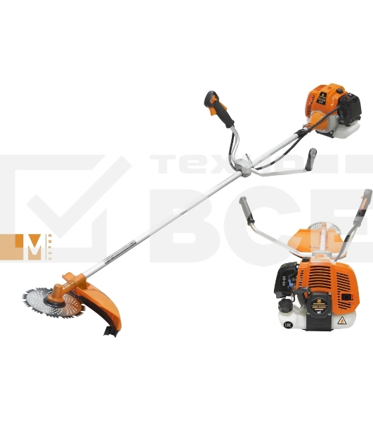 Мотокоса CARVER GBC-043M2.3лс easy-start ранец диск48зуб. easy-head леска2,4мм