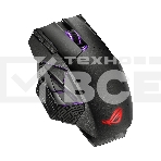 Мышь беспроводная/проводная ASUS ROG Spatha X черный, 19000 dpi, радиоканал, USB, кнопки - 12, фото 1