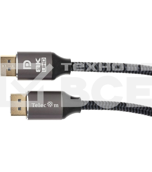 Кабель соединительный DP-DP 1.4V 8K@60Hz  3м, Telecom Pro <TCG750-3M>