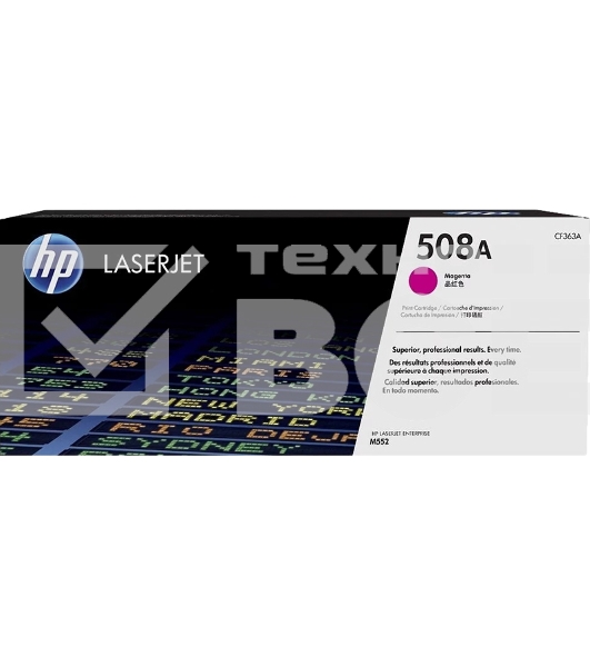 Тонер Картридж HP 508A CF363A пурпурный для HP CLJ M552/M553 (5000стр.)