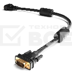 Кабель Greenconnect SVGA 7.0м чёрный, позолоченные контакты, ферритовые кольца, OD8.0mm. 15M / 15M Premium GCR-VM2VM2-7.0m, 28/28 AWG, двойной экран, фото4