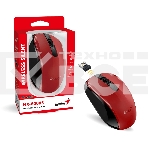 Мышь беспроводная Genius NX-8008S красный, 1200 dpi, радиоканал, USB, кнопки - 3, фото6