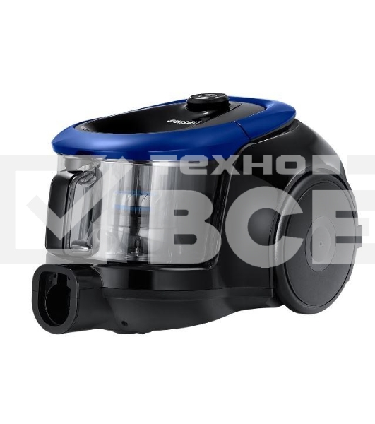 Пылесос Samsung VC18M21A0SB синий, 380/1800 Вт, уборка сухая, пылесборник контейнер 1.5 л