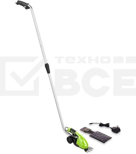 Ножницы GREENWORKS 1600207 аккум.садовые 3.6В с удлиненной ручкой (встроенный аккум и ЗУ)