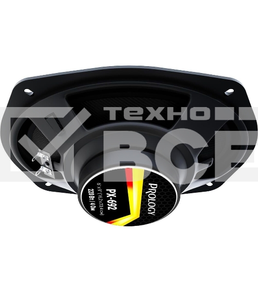 Колонки автомобильные Prology PX-692 220Вт 90дБ 4Ом 15x23см (6x9дюйм) (ком.:2кол.) коаксиальные двухполосные