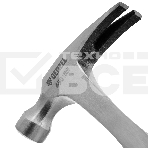 Молоток-гвоздодер Denzel 10423 450 г, цельнометаллический, двухкомпонентная рукоятка, фото6