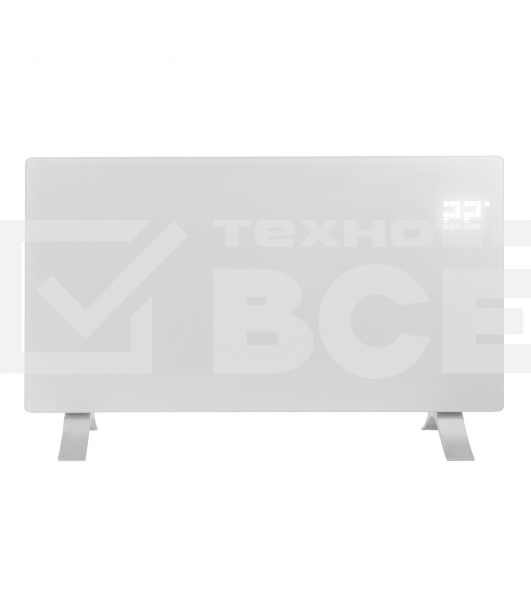 Конвектор Denzel OptiPrime-2000 белый, 2000 Вт, 25 м2, термостат, дисплей, WiFi