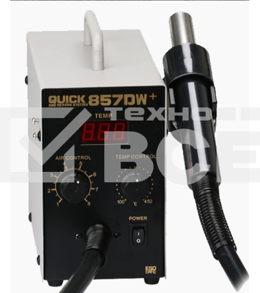 Паяльный фен Quick 857D