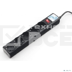 Сетевой фильтр Powercube SPG5-10M 10м (5 розеток) черный (коробка), фото3