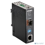 Промышленный медиаконвертер D-Link DIS-M100G-SW/A1A с 1 портом 100/1000Base-T и 1 портом 100/1000Base-X SFP, фото2