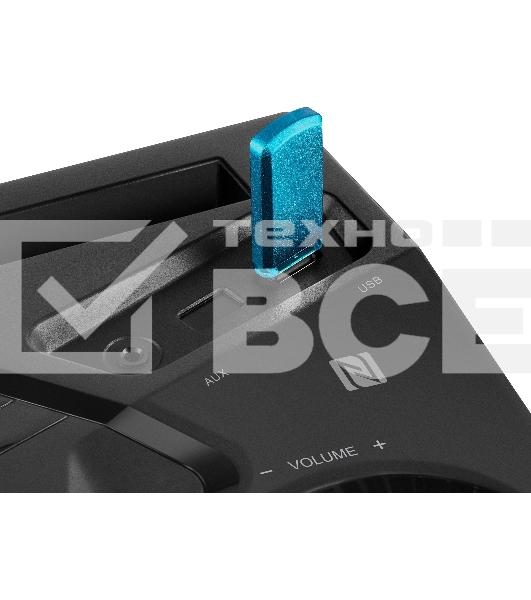 Колонка порт. Sven АС PS-1500 черный 500W 1.0 BT/3.5Jack 10м