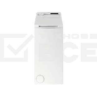 Стиральная машина Whirlpool TDLR6040S белый, загрузка вертикальная 6 кг, 1000 об/мин, класс А