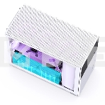 Корпус без блока питания Case JONSBO D31 MESH SCREEN, Mini-Tower, TG, no fans, 1xUSB-A 3.0 + 1xUSB-C 3.2, mATX, mDTX, mITX White, фото5