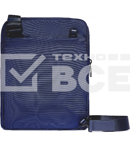 Сумка мужская Piquadro Orion CA1816S136/BLU синий ткань/натур.кожа