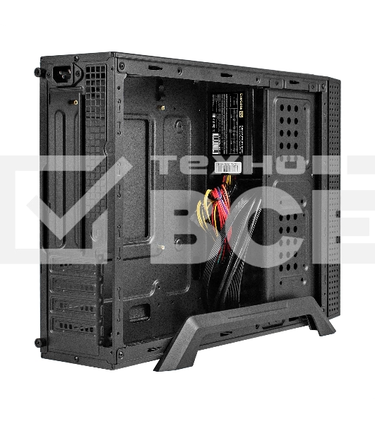 Компьютерный корпус Desktop ExeGate MI-307U2-M450 (mini-ITX/mATX, БП M450 с вент. 8см, 2хUSB+2хUSB 3.0, HD аудио, черный)