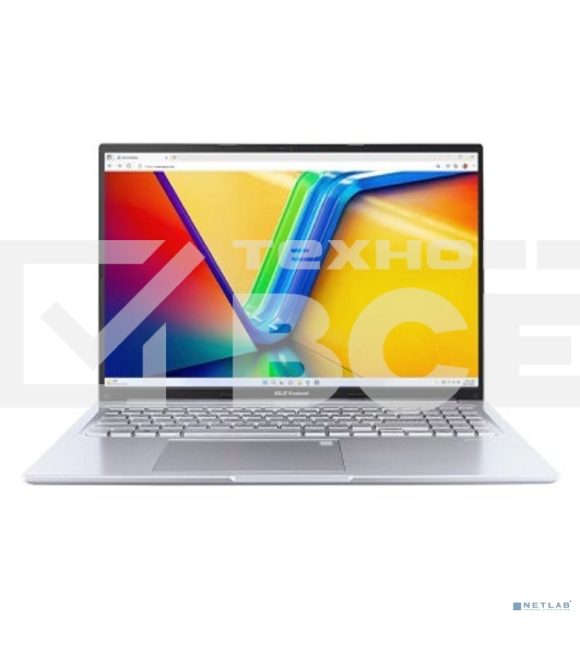 Ноутбук ASUS VivoBook 16 X1605VA Intel Core i7 13620H 2400MHz/16'/1920x1200/16GB/1024GB SSD/Intel UHD Graphics/Wi-Fi/Bluetooth/Без ОС (90NB10N2-M02X50) Silver
