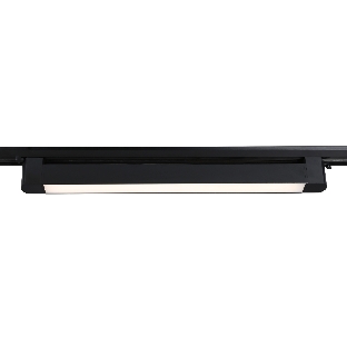 Трековый однофазный светильник Ambrella light GL6739 BK черный IP20 30W 4200K 458*35*57
