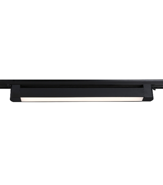 Трековый однофазный светильник Ambrella light GL6739 BK черный IP20 30W 4200K 458*35*57