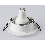 Встраиваемый поворотный точечный светильник Ambrella light TN102741 WH белый IP20 GU5.3 D95*25, фото5