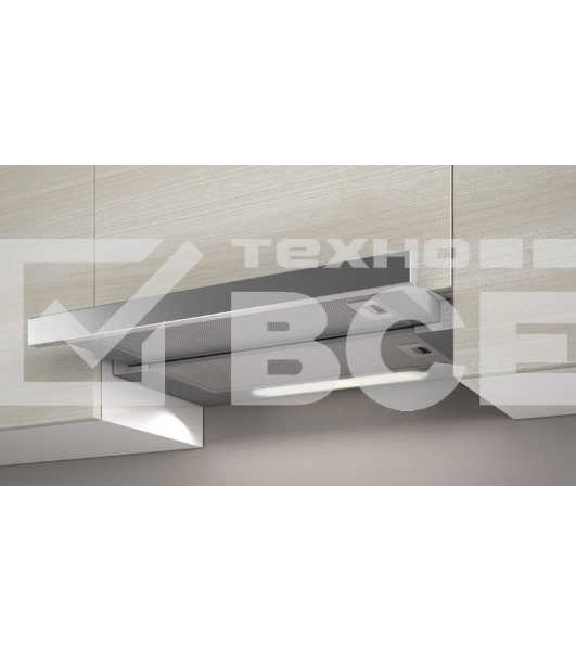 Встраиваемая вытяжка Jet Air AURORA LX/WH/F/60, 60 см, 650 м3, кнопочное управление, белый