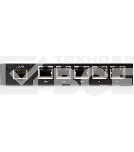 Сетевое оборудование UBIQUITI ER-X-SFP Маршрутизатор 5x Ethernet, 1x SFP, раздача PoE