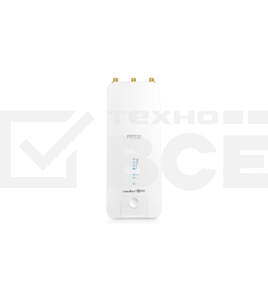 Точка доступа UBIQUITI RP-5AC-Gen2 Rocket 5AC PRISM Gen 2 Радиоустройство 5 ГГц, PtMP/PtP, airMAX ac, 2x RP-SMA, фильтры airPrism, GPS Sync