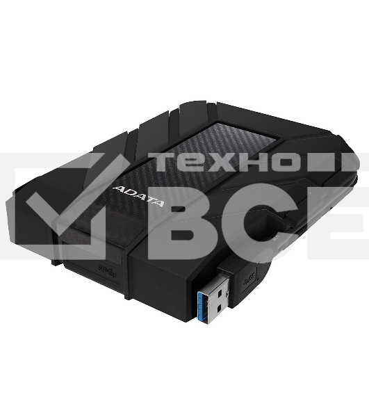 Внешний жесткий диск AData USB 3.0 2Tb AHD710-2TU3-CBK DashDrive Durable 2.5