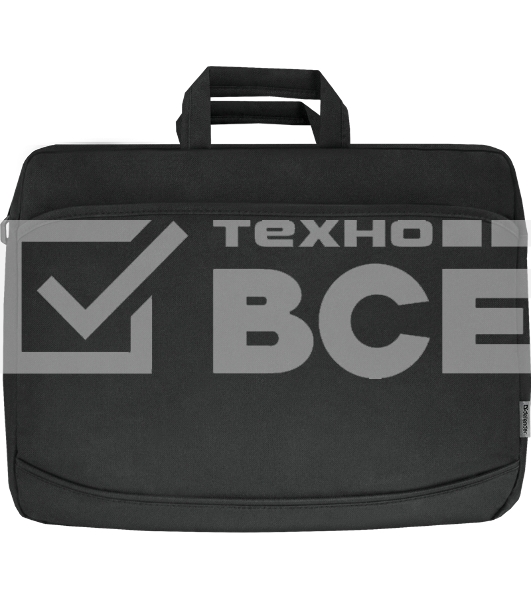 Сумка для ноутбука Defender Monte 17'' черный, органайзер 