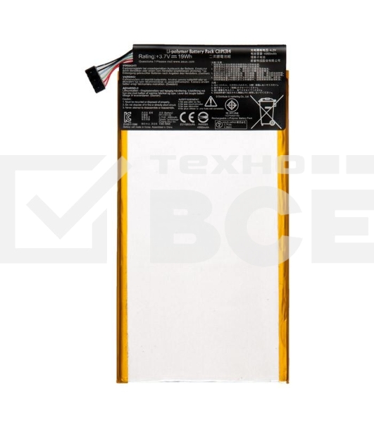 Аккумулятор для ASUS ME102A C11P1424  C11P1314