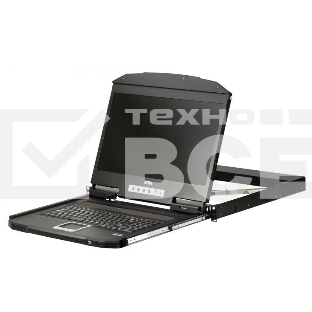 Консоль управления, для KVM-переключателей, электрон., 19