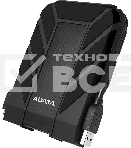 Внешний жесткий диск AData USB 3.0 2Tb AHD710-2TU3-CBK DashDrive Durable 2.5