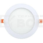 Светильник Iek LDVO0-1606-1-12-6500-K01 ДВО 1606 белый круг LED 12Вт 6500К IP20 {алюм. корпус, диам 170 мм}, фото 1